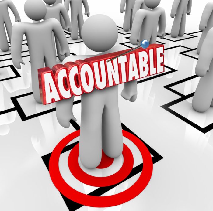 Accountability barriers overcome five