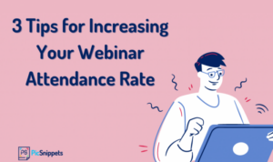 Increasing Webinar Attendance