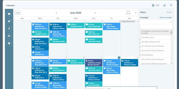 Developing an Event Marketing Calendar