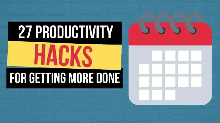 Personal Productivity Hacks